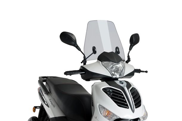Windschild Puig Urban mit ABE für Keeway Logik 125 ie 4T LC Bj. 2018 - 2020