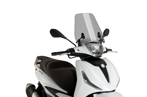 Windschild Puig Urban mit ABE für Piaggio Beverly 300 S, Beverly 300, Beverly 300 IE, Beverly 310 Bj. 2022 - 2026
