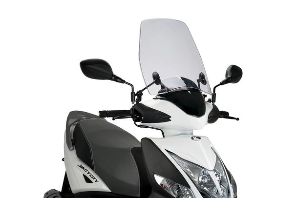 Windschild Puig Urban mit ABE für Kymco Agility 50 City 4T, Agility 125 City Bj. 2020 - 2026