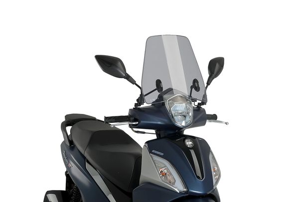 Windschild Puig Urban mit ABE für Sym SYMPHONY 125 ie ST 4T AC E5, SYMPHONY 125 ie ST 4T LC E5, u.a. (Bj. 2021 - 2025)