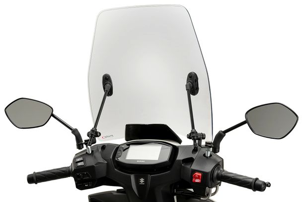 Windschild Puig Urban mit ABE für Suzuki AVENIS 125i (Bj. 2021 - 2024)