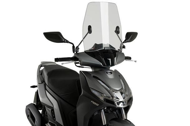 Windschild Puig Urban mit ABE für Kymco AGILITY S 125I CBS E5