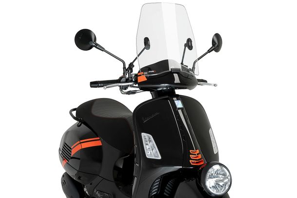 Windschild Puig Urban mit ABE für Vespa GTV 300 Bj. 2023 - 2025