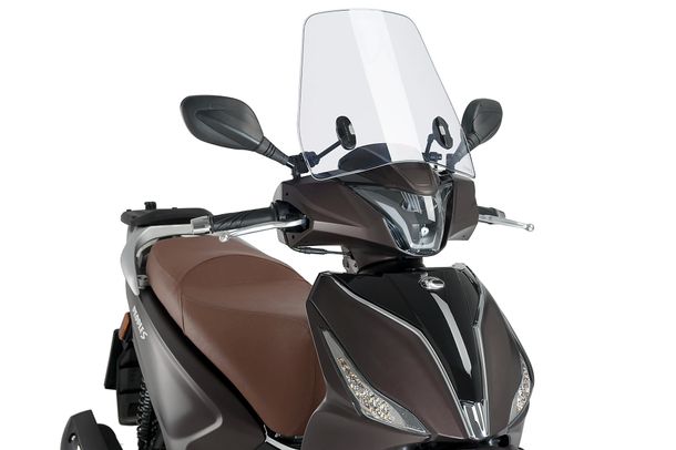 Windschild Puig Urban mit ABE für Kymco People S 125