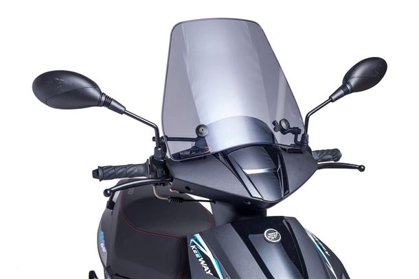 Windschild Puig Urban mit ABE für Keeway FACT 50 EVO, F-ACT 50 CITY, F-ACT EVO 50 ie 4T E5 (Bj. 2015 - 2025)