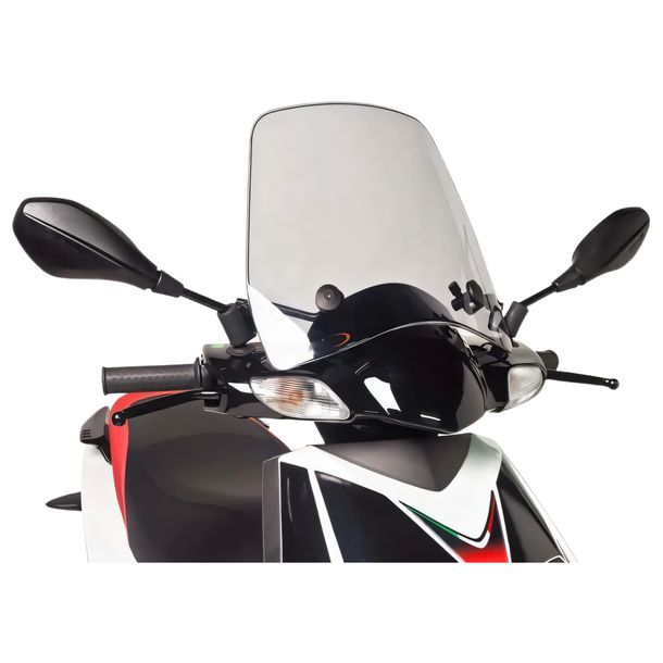Windschild Puig Urban mit ABE für Aprilia SR Motard 50, SR Motard 125 Bj. 2015 - 2023