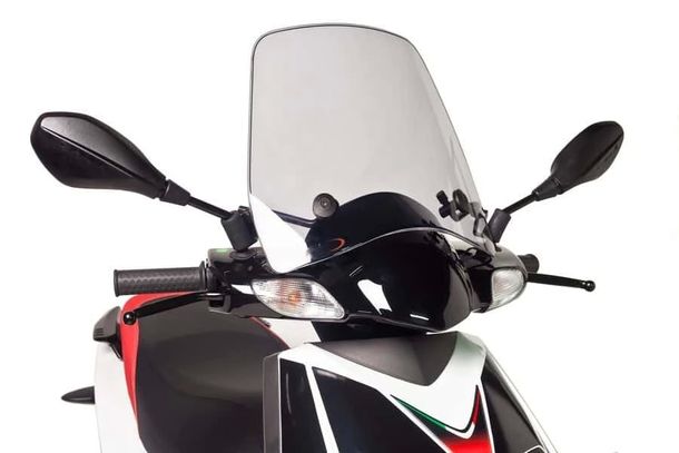 Windschild Puig Urban mit ABE für Aprilia SR MOTARD 50, SR MOTARD 125 (Bj. 2015 - 2023)