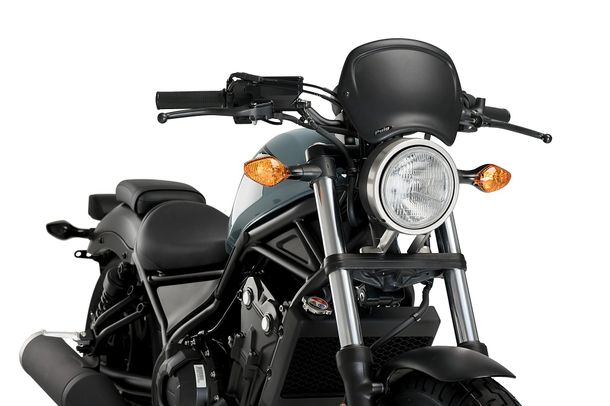 Windschild Puig ABS-Frontplatte mit ABE für Honda CMX 500 Rebel, CMX 500 Rebel SE Bj. 2017 - 2024