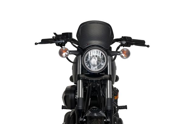 Windschild Puig ABS-Frontplatte mit ABE für Yamaha XV950R, XV950, XV950 Racer Bj. 2014 - 2020
