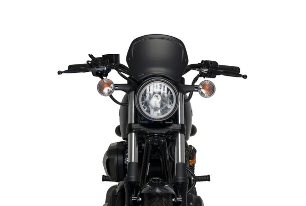 Windschild Puig ABS-Frontplatte mit ABE für Yamaha XV950R, XV950, XV950 Racer Bj. 2014 - 2020
