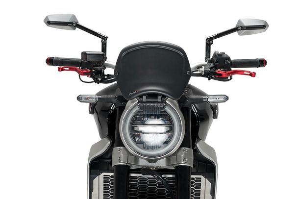 Windschild Puig ABS-Frontplatte mit ABE für Honda CB650R NEO Sports Cafe, CB1000R NEO Sports Cafe Bj. 2018 - 2023