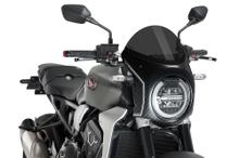 Parabrezza Puig semicarena retro con ABE per Honda CB650R NEO Sports Cafe, CB1000R NEO Sports Cafe anno 2018 - 2023