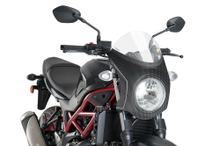 Windschild Puig Retro-Halbverkleidung mit ABE für Suzuki SV650 Bj. 2016 - 2026