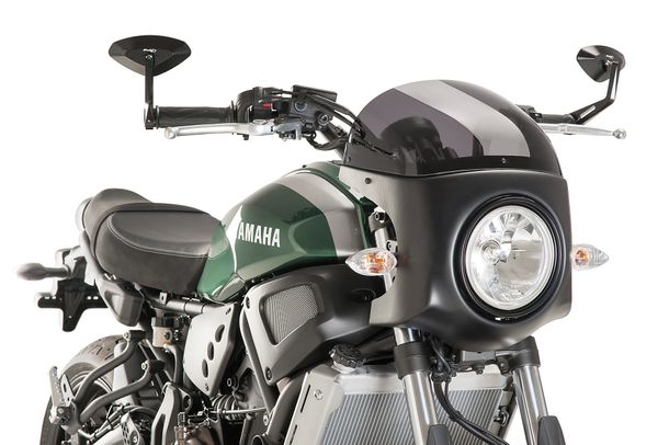 Windschild Puig Retro-Halbverkleidung mit ABE für Yamaha XSR700 Bj. 2016 - 2020