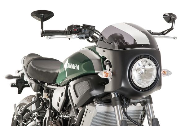 Windschild Puig Retro-Halbverkleidung mit ABE für Yamaha XSR700 Bj. 2016 - 2020