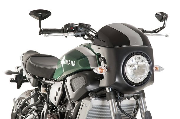 Windschild Puig Retro-Halbverkleidung mit ABE für Yamaha XSR700 Bj. 2016 - 2020