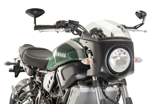 Windschild Puig Retro-Halbverkleidung mit ABE für Yamaha XSR700 Bj. 2016 - 2020