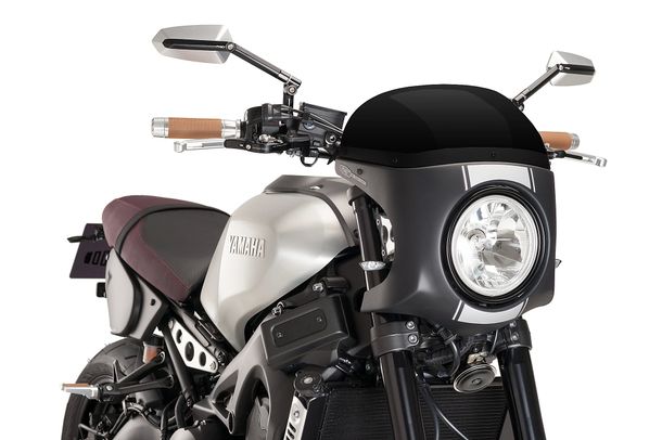 Windschild Puig Retro-Halbverkleidung mit ABE für Yamaha XSR900 Bj. 2016 - 2021