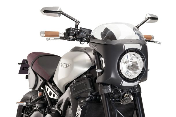 Windschild Puig Retro-Halbverkleidung mit ABE für Yamaha XSR900 Bj. 2016 - 2021