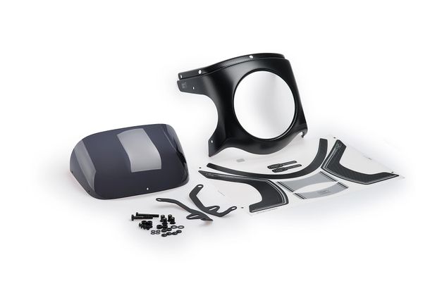 Windschild Puig Retro-Halbverkleidung mit ABE für Triumph Bonneville Speedmaster Bj. 2018 - 2024