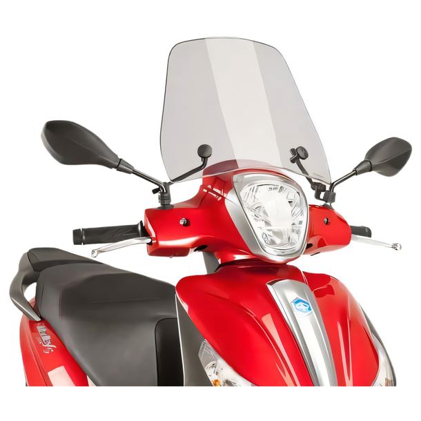 Windschild Puig Urban mit ABE für Piaggio Medley 150 ie 4V LC ABS, Medley 125 ie 4V LC ABS Bj. 2016 - 2020