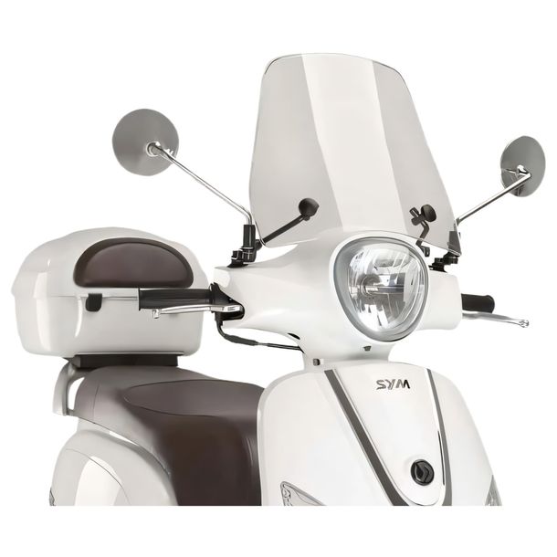 Windschild Puig Urban mit ABE für SYM Fiddle III 50 4T AC E2, Fiddle III 125 4T E3 Bj. 2014 - 2020