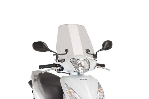 Windschild Puig Urban mit ABE für Honda Vision 110 E5, Vision 110 E4 Bj. 2018 - 2025