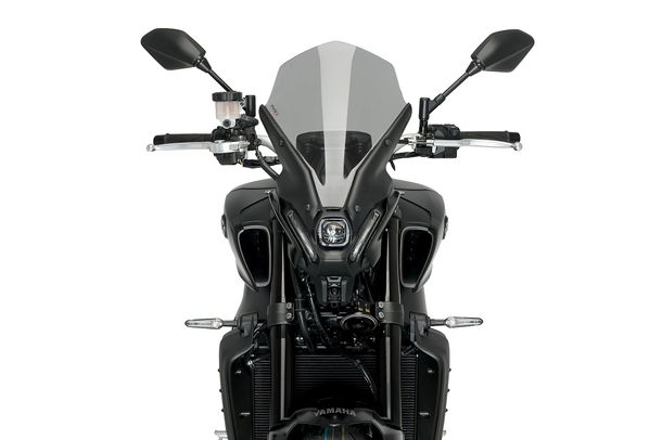 Windschild Puig New Generation Touring 455 x 315 mm mit ABE für Yamaha MT-09 SP, MT-09 Bj. 2021 - 2023