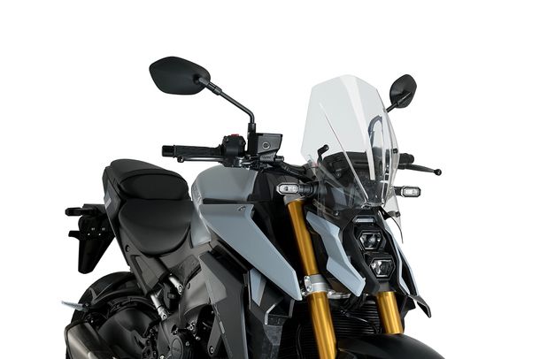 Windschild Puig New Generation Touring 445 x 305 mm mit ABE für Suzuki GSX-S1000, GSX-S950 Bj. 2021 - 2024