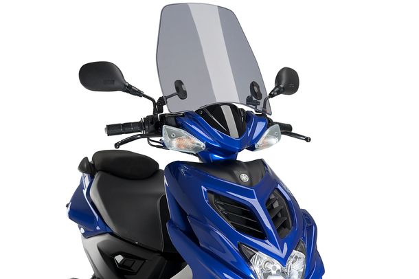 Windschild Puig Urban mit ABE für Yamaha Aerox 50 2T LC E2, Aerox 50 2T LC Naked E2 Bj. 2013 - 2020