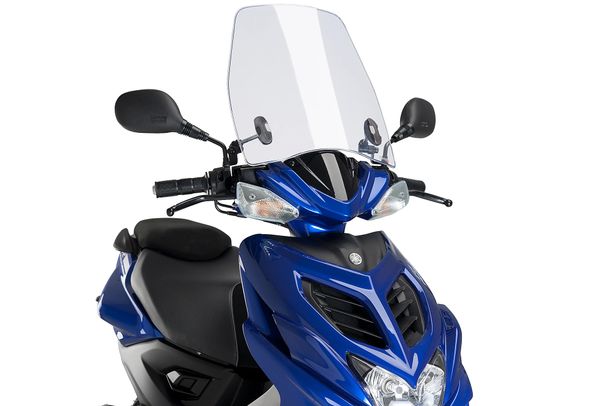 Windschild Puig Urban mit ABE für Yamaha Aerox 50 2T LC E2, Aerox 50 2T LC Naked E2 Bj. 2013 - 2020
