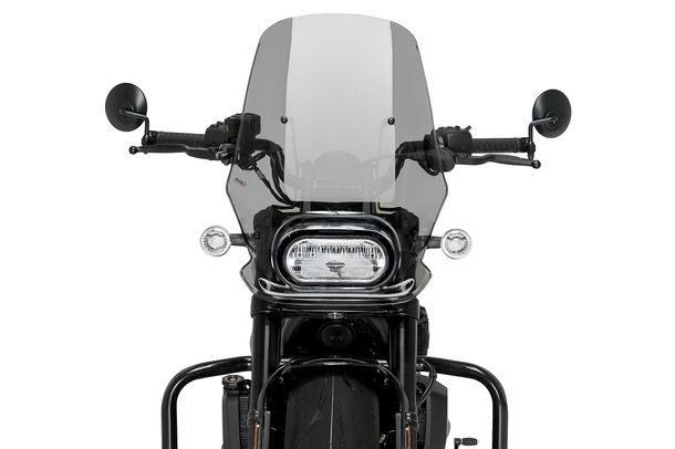 Windschild Puig New Generation Touring 600 x 435 mm mit ABE für Harley Davidson Sportster S RH1250S Bj. 2021 - 2026