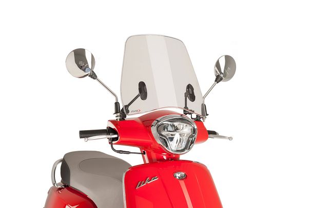 Windschild Puig Urban mit ABE für Kymco Like 50, Like 125 Bj. 2017 - 2023