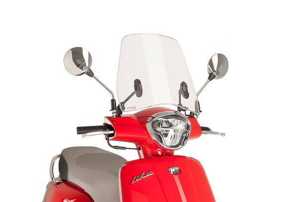 Windschild Puig Urban mit ABE für Kymco Like 50, Like 125 Bj. 2017 - 2023