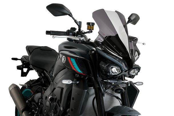 Windschild Puig New Generation Touring 495 x 355 mm mit ABE für Yamaha MT-10, MT-10 SP Bj. 2022 - 2026