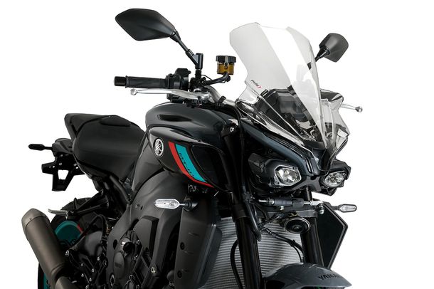 Windschild Puig New Generation Touring 495 x 355 mm mit ABE für Yamaha MT-10, MT-10 SP Bj. 2022 - 2026