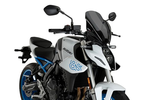 Windschild Puig New Generation Touring 400 x 300 mm mit ABE für Suzuki GSX-8S Bj. 2023 - 2026