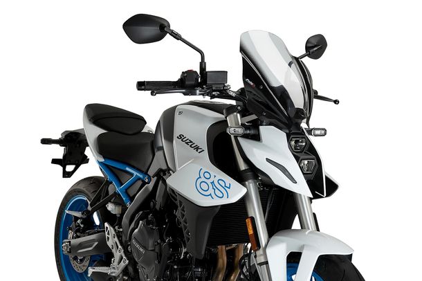 Windschild Puig New Generation Touring 400 x 300 mm mit ABE für Suzuki GSX-8S Bj. 2023 - 2026
