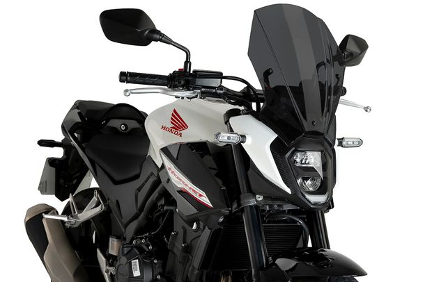 Windschild Puig New Generation Touring 405 x 310 mm mit ABE für Honda CB500 Hornet, CB500 Hornet Eclutch Bj. 2024 - 2026