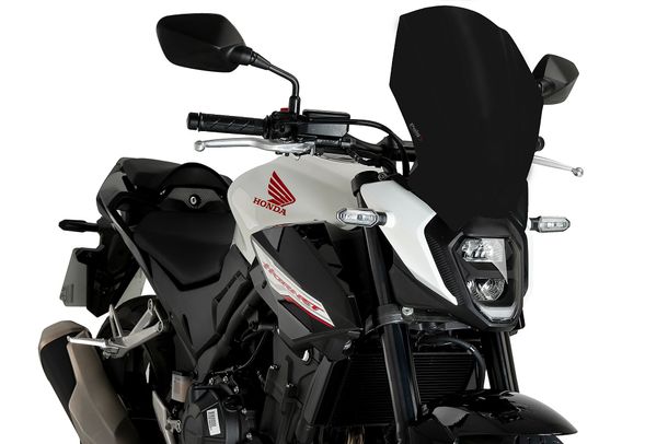 Windschild Puig New Generation Touring 405 x 310 mm mit ABE für Honda CB500 Hornet, CB500 Hornet Eclutch Bj. 2024 - 2026