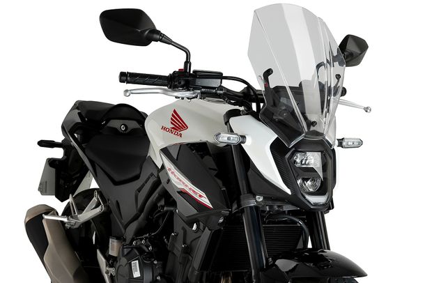 Windschild Puig New Generation Touring 405 x 310 mm mit ABE für Honda CB500 Hornet, CB500 Hornet Eclutch Bj. 2024 - 2026