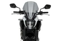 Pare-brise Puig Nouvelle Génération Touring 405 x 310 mm avec homologation (ABE) pour Honda CB500 Hornet, CB500 Hornet Eclutch Année de construction 2024 - 2026