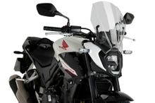 Přední štít Puig Nové generace Touring 405 x 310 mm s homologací pro Honda CB500 Hornet, CB500 Hornet Eclutch Ročníky 2024 - 2026