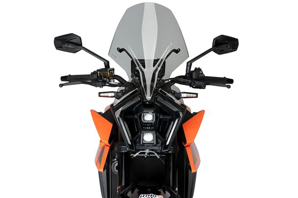 Windschild Puig New Generation Touring 550 x 380 mm mit ABE für KTM 990 Duke Bj. 2024 - 2025
