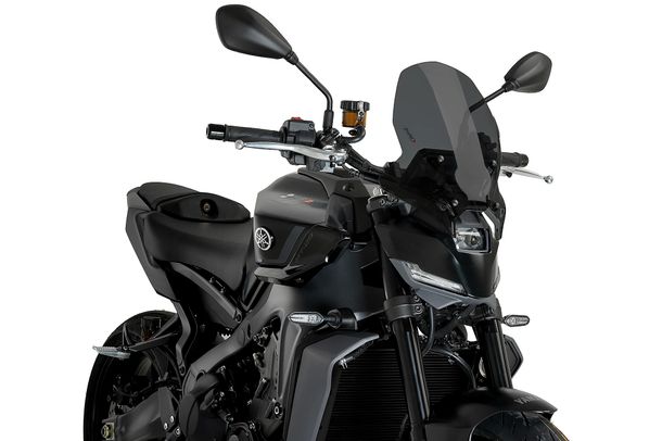 Windschild Puig New Generation Touring 390 x 285 mm mit ABE für Yamaha MT-09 Y-AMT, MT-09, MT-09 SP Bj. 2024 - 2026