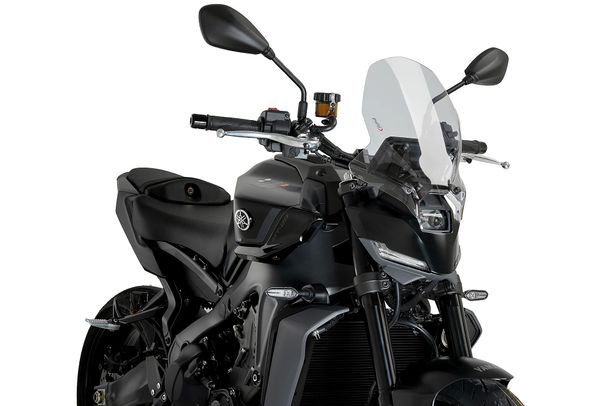 Windschild Puig New Generation Touring 390 x 285 mm mit ABE für Yamaha MT-09 Y-AMT, MT-09, MT-09 SP Bj. 2024 - 2026