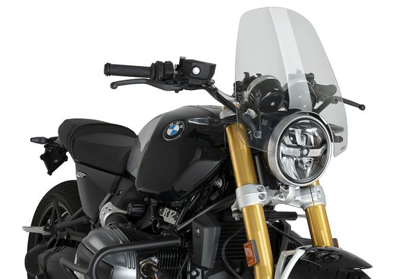 Windschild Puig New Generation Touring 415 x 360 mm mit ABE für BMW R12 Ninet, R12 Bj. 2024 - 2026