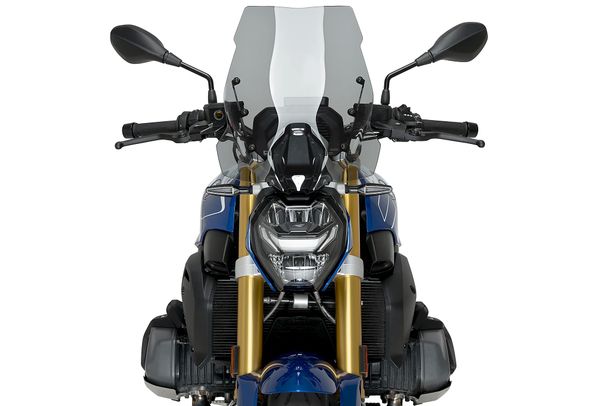 Windschild Puig New Generation Touring 455 x 350 mm mit ABE für BMW R1250R Bj. 2023 - 2025