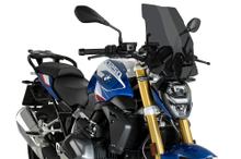 Čelní štít Puig New Generation Touring 455 x 350 mm s homologací pro BMW R1250R ročníky 2023 - 2025