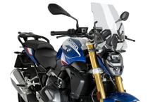 Čelní štít Puig New Generation Touring 455 x 350 mm s homologací pro BMW R1250R ročníky 2023 - 2025
